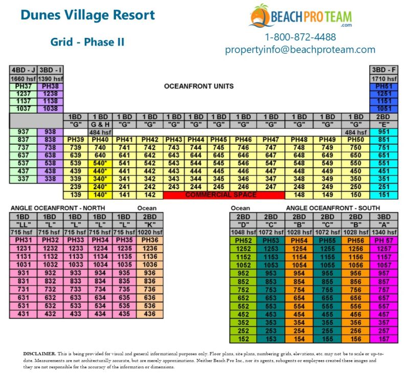 Dunes Village II Grid